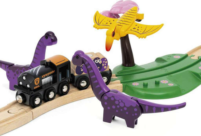 BRIO World โ 36094 Dinosaur Adventure Set