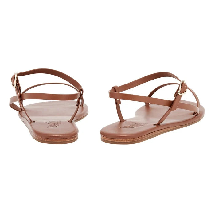 Filothei Leather Cotto sandals back