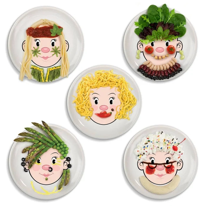 Ms Food Face Plate