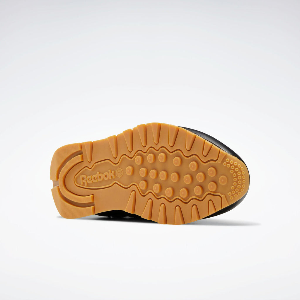 Big Kids' Reebok Classic Leather "Black Gum" (Unisex)