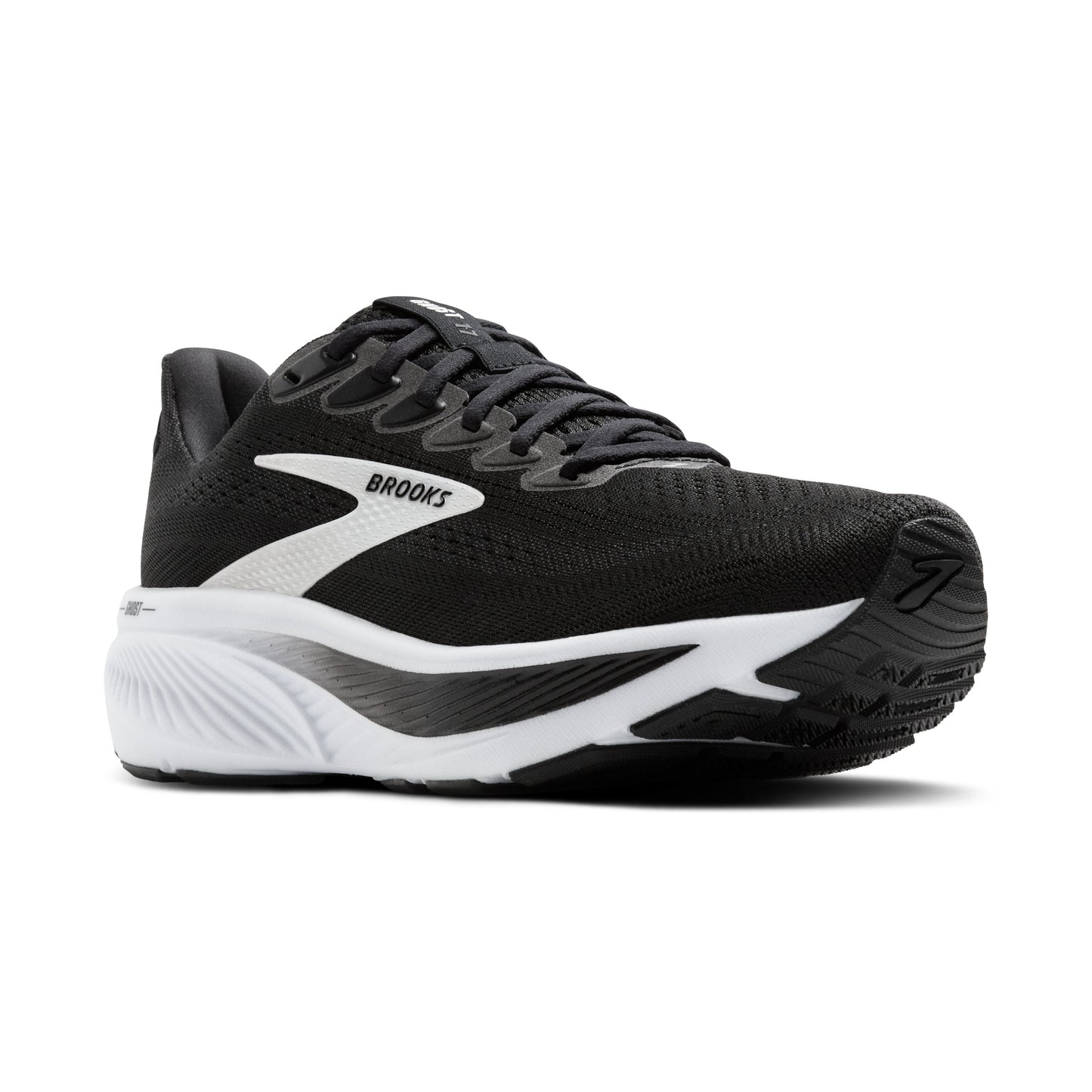 Brooks | Ghost 17 | Men's | Black/Grey/White