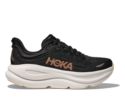 Hoka | Bondi 9 | Women's | Black/Rose Gold