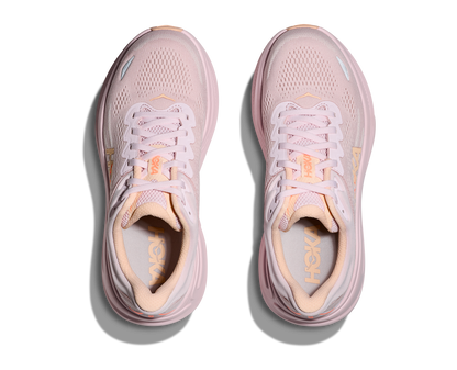 Hoka | Bondi 9 | Women's | Lilac Cream/Tangerine Glow