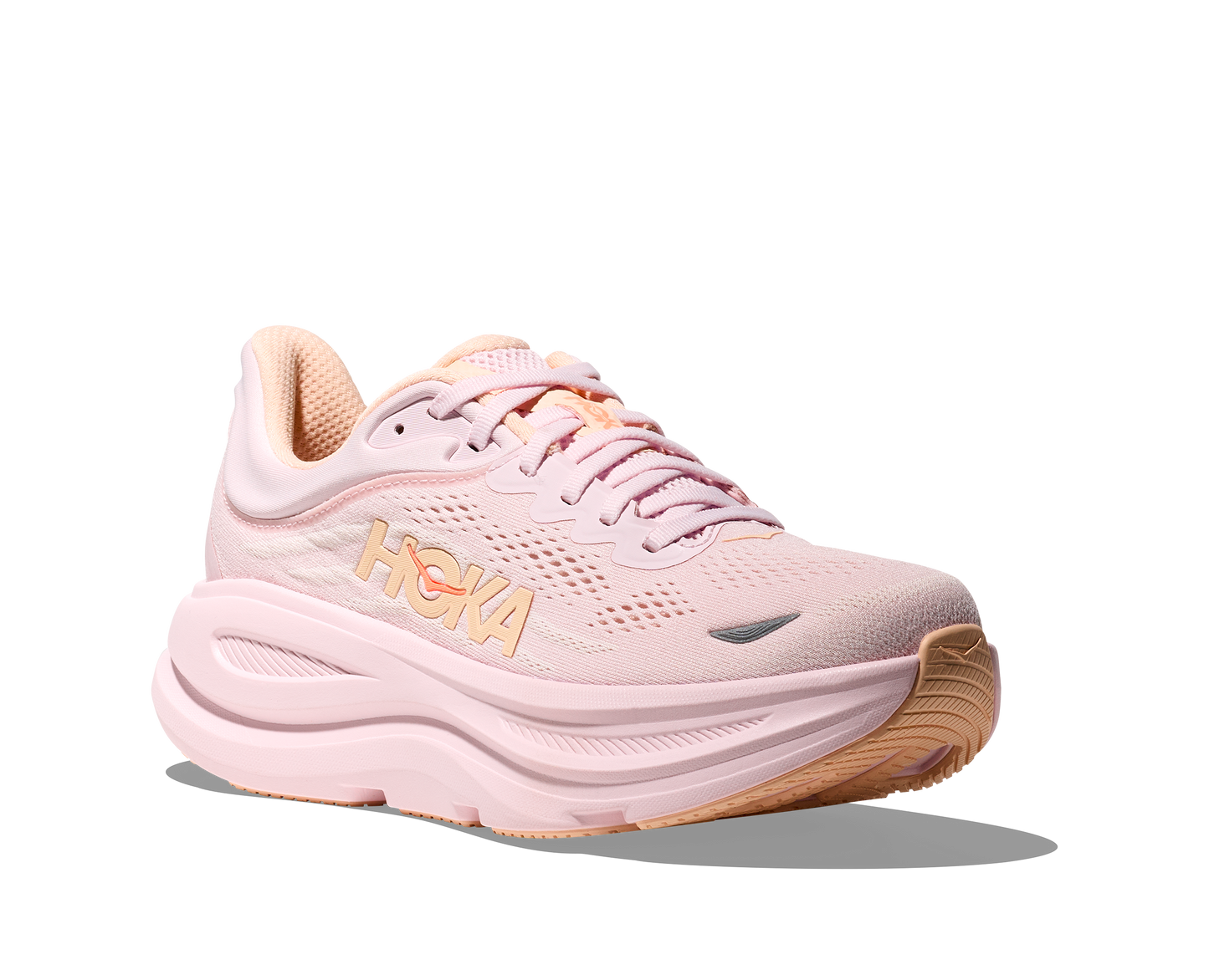 Hoka | Bondi 9 | Women's | Lilac Cream/Tangerine Glow