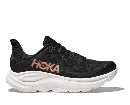 Hoka | Clifton 10 | Women's | Black/Rose Gold