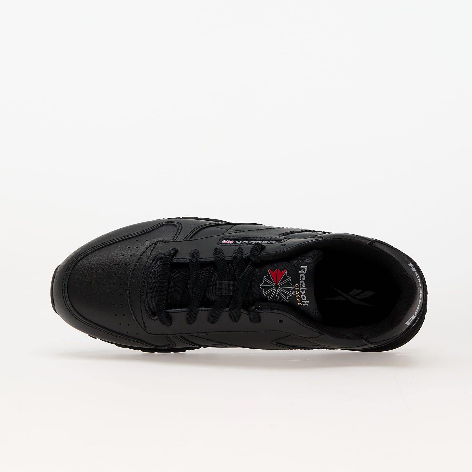 Big Kids' Reebok Classic Leather "Triple Black" (Unisex)