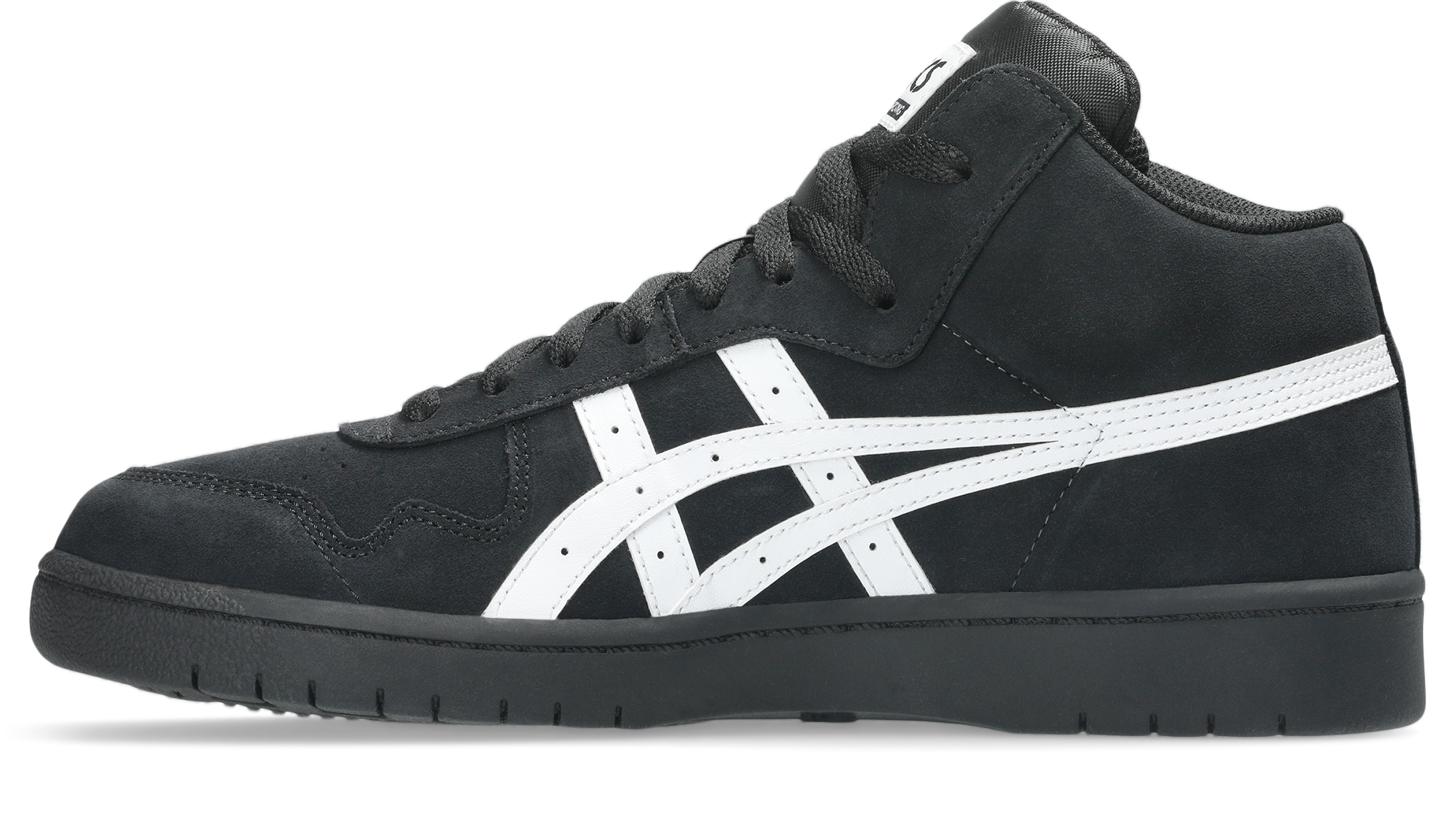 Asics Japan Pro Mid Black/Black/Bright White Shoes