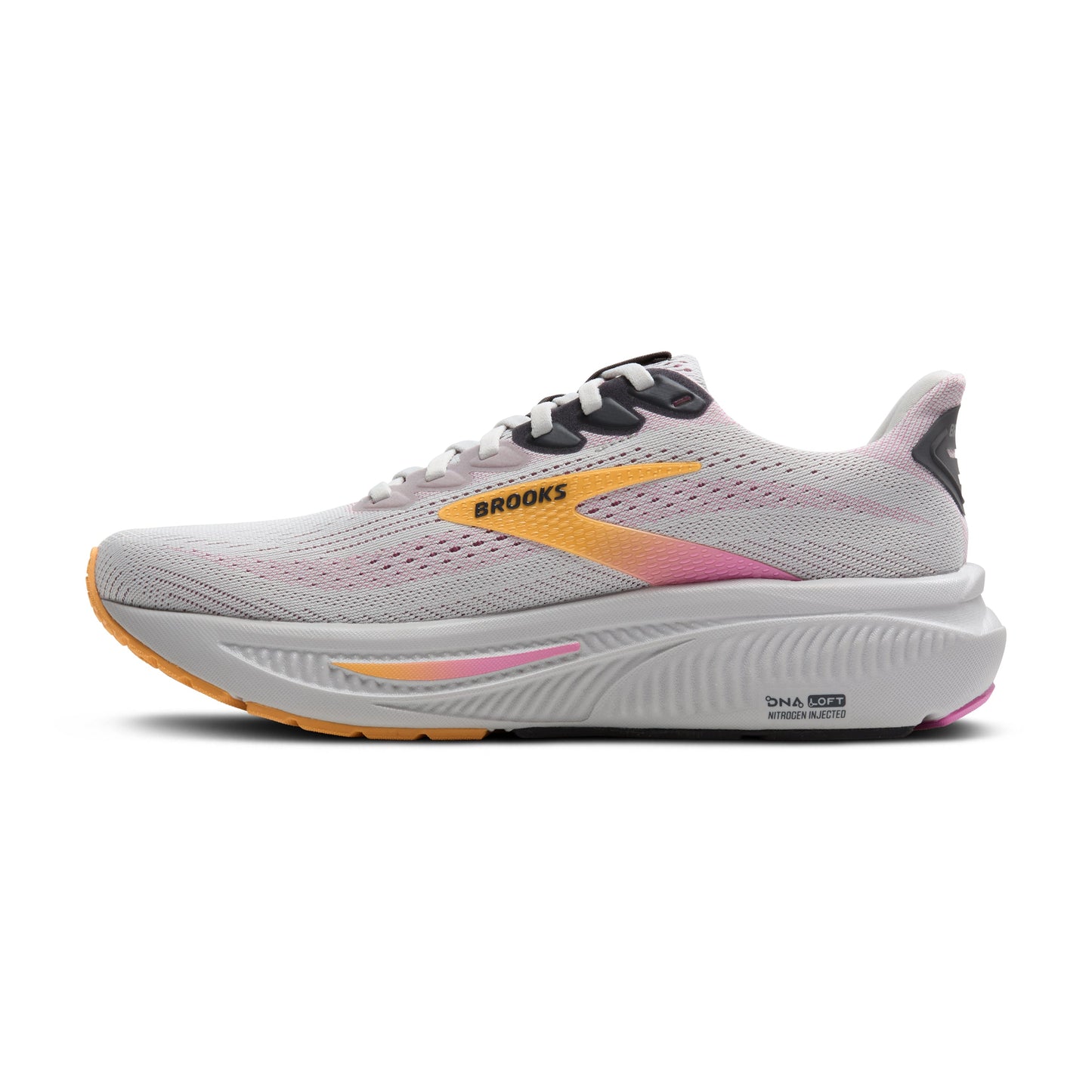 Brooks | Ghost 17 | Women's | Oyster/Apricot/Pink