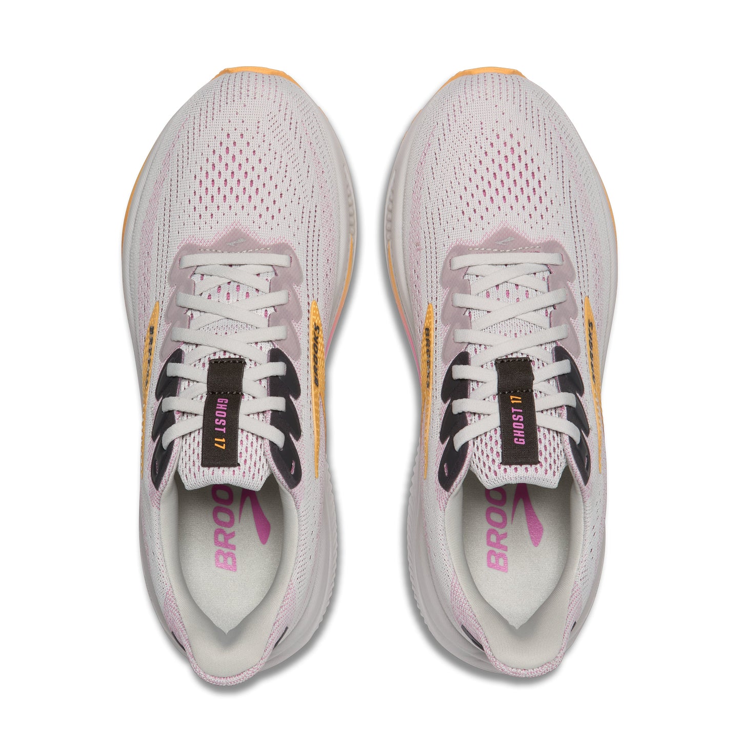 Brooks | Ghost 17 | Women's | Oyster/Apricot/Pink