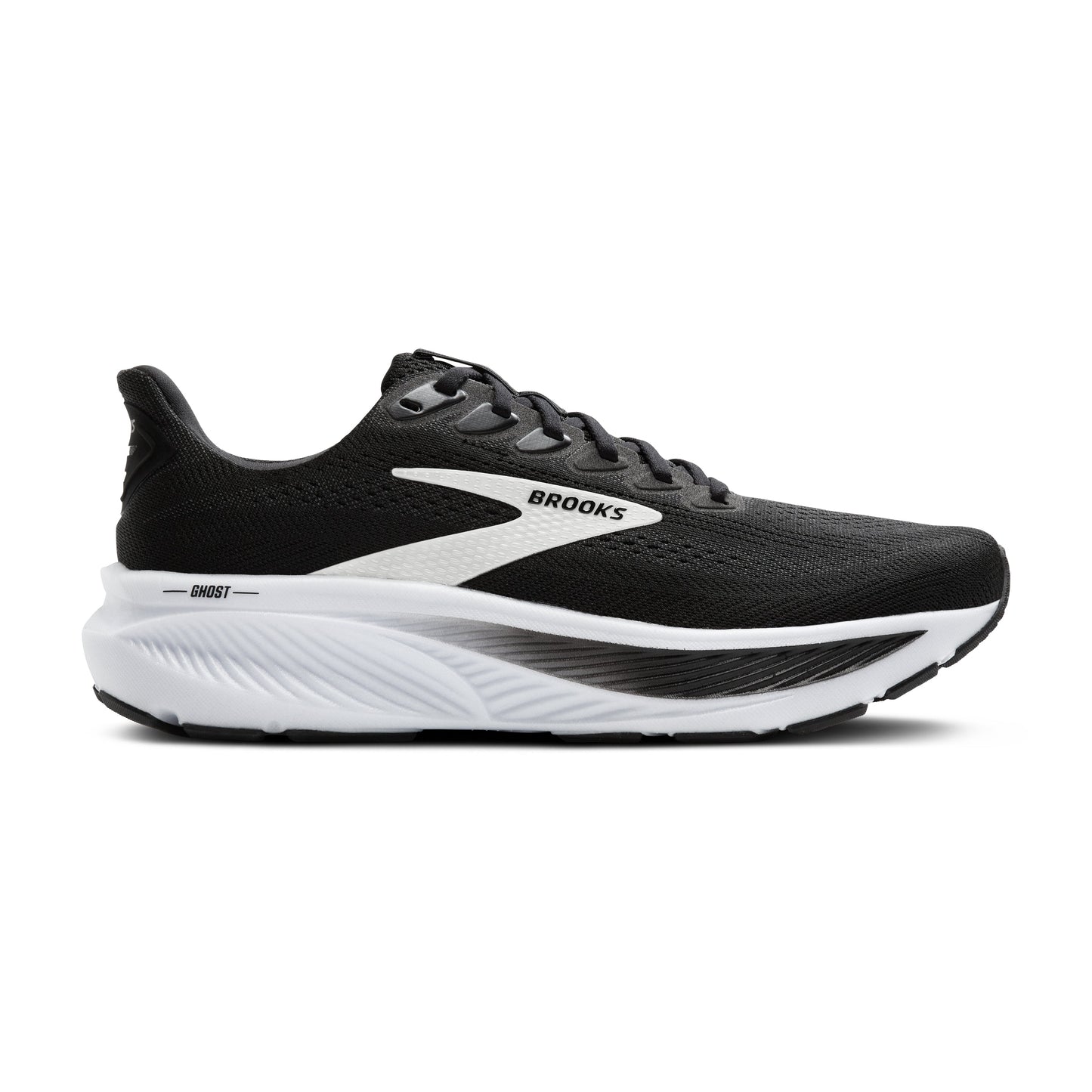 Brooks | Ghost 17 | Women's | Black/Grey/White