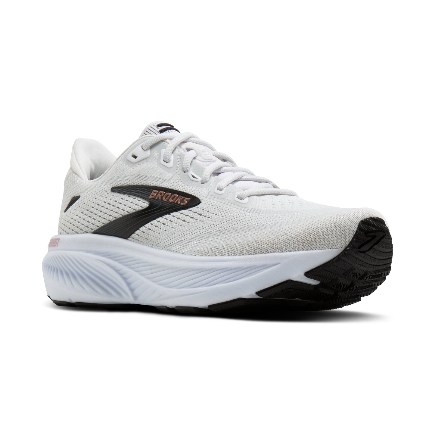 Brooks | Ghost 18 | Women's | White/Black/Rose Gold