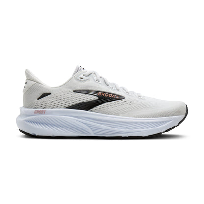 Brooks | Ghost 18 | Women's | White/Black/Rose Gold