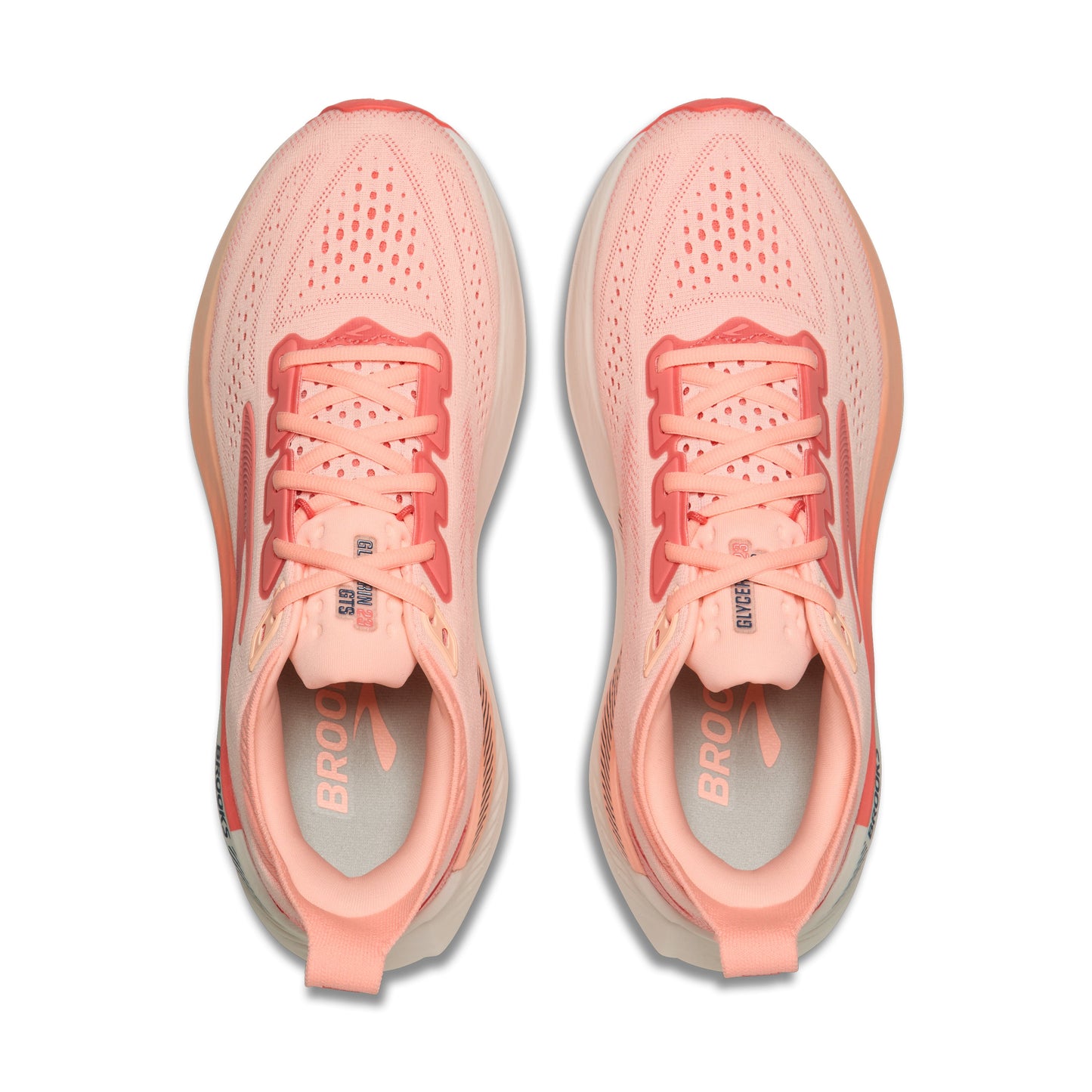 Brooks | Glycerin GTS 23 | Women's | Coral/Peach/Spellbound