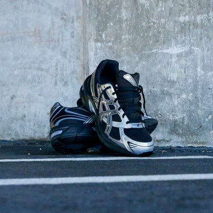 Mens Asics Gel-1130 “Holiday Pack” (Black/Pure Silver)