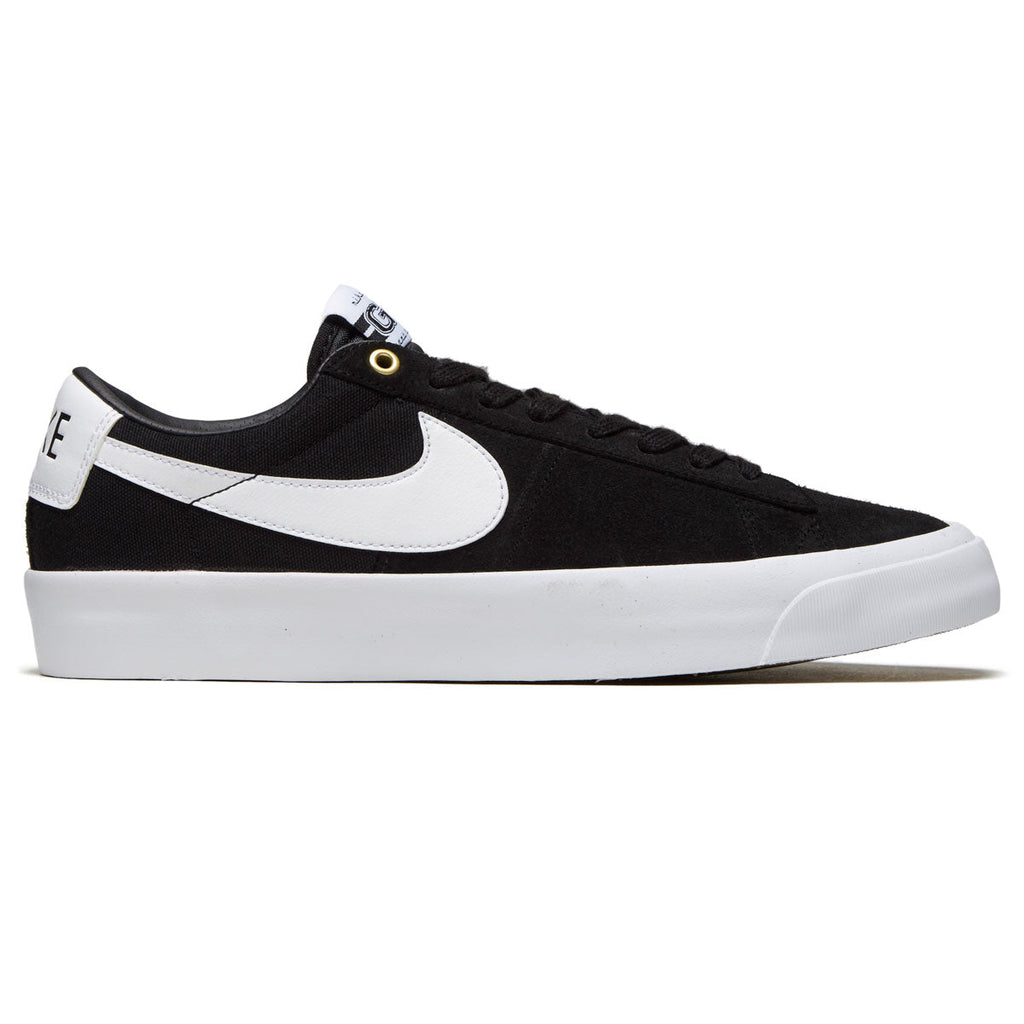 Nike SB Zoom Blazer Low Pro GT Shoes - Black/White/Black/White