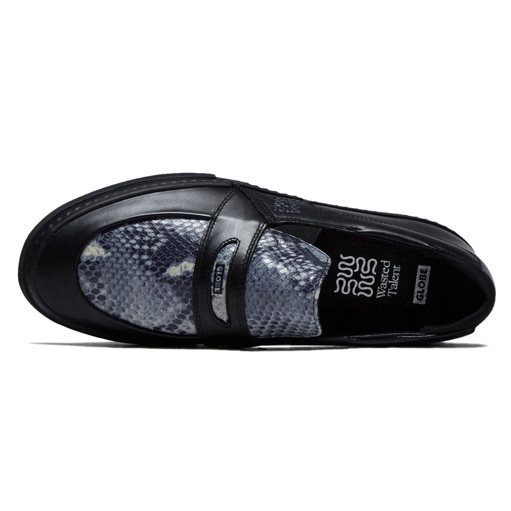 Globe Liaizon Shoes - Wasted Talent Black/Snake