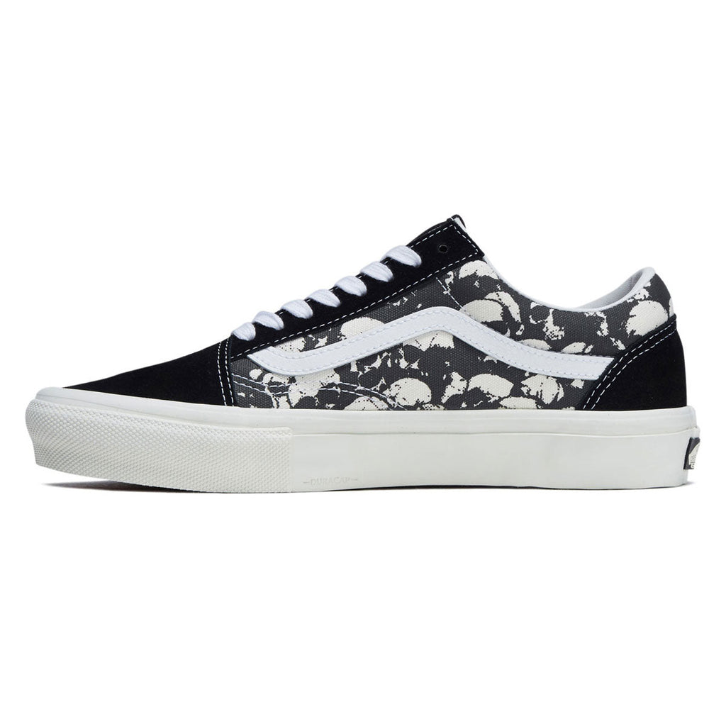 Vans Skate Old Skool Shoes - Skull Pile Black/White/Gum
