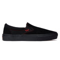 Vans Skate Slip-On Shoes - Black/Black/Red