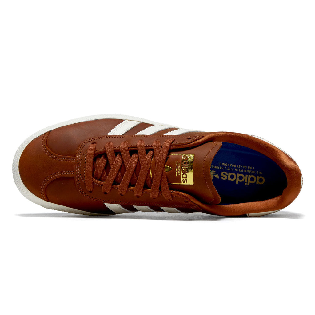 Adidas Gazelle ADV Shoes - Dusky Bronze/Chalk White/Off White