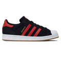Adidas Superstar ADV Shoes - Core Black/Better Scarlet/Ftwr White