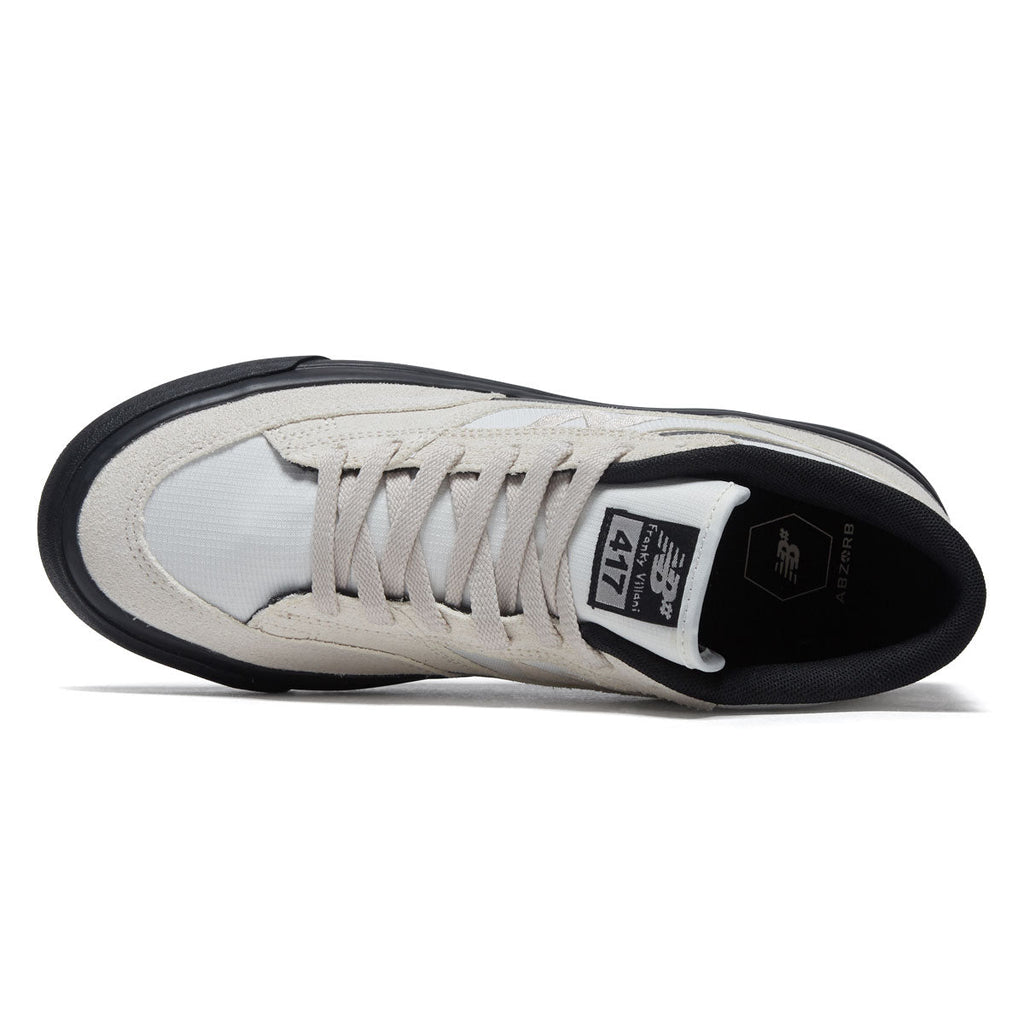 New Balance 417 Villani Shoes - Sea Salt/Black II