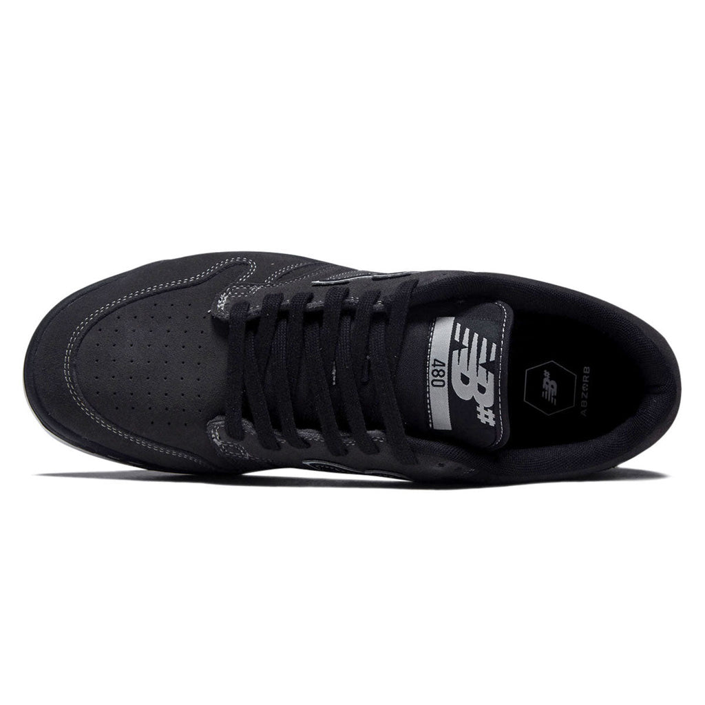 New Balance 480 Shoes - Dark Grey/Black