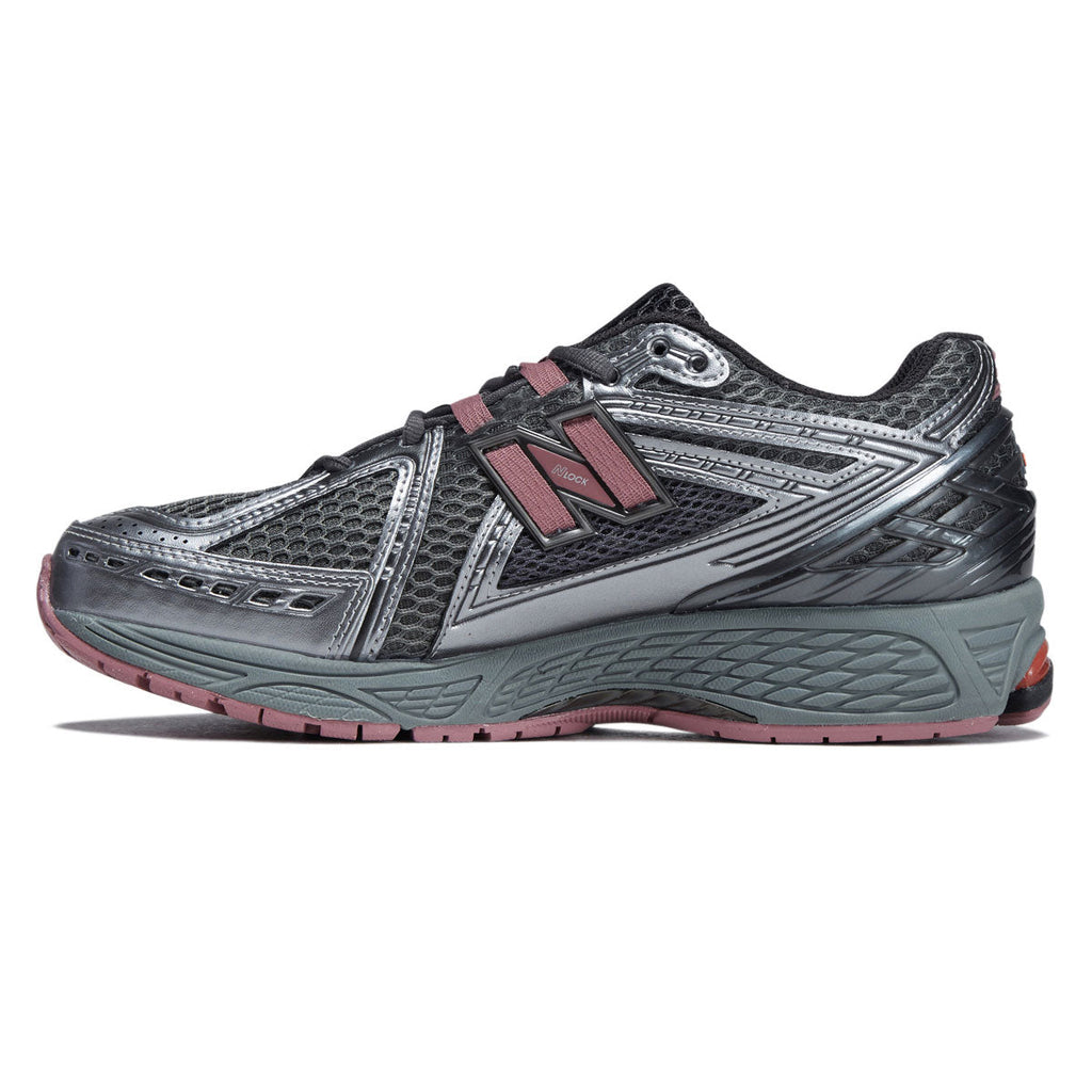 New Balance 1906R Shoes - Dark Silver Metallic/Rosewood