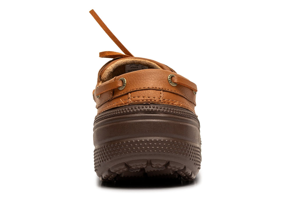 Crocs Classic Boat Shoe Coffee Cognac