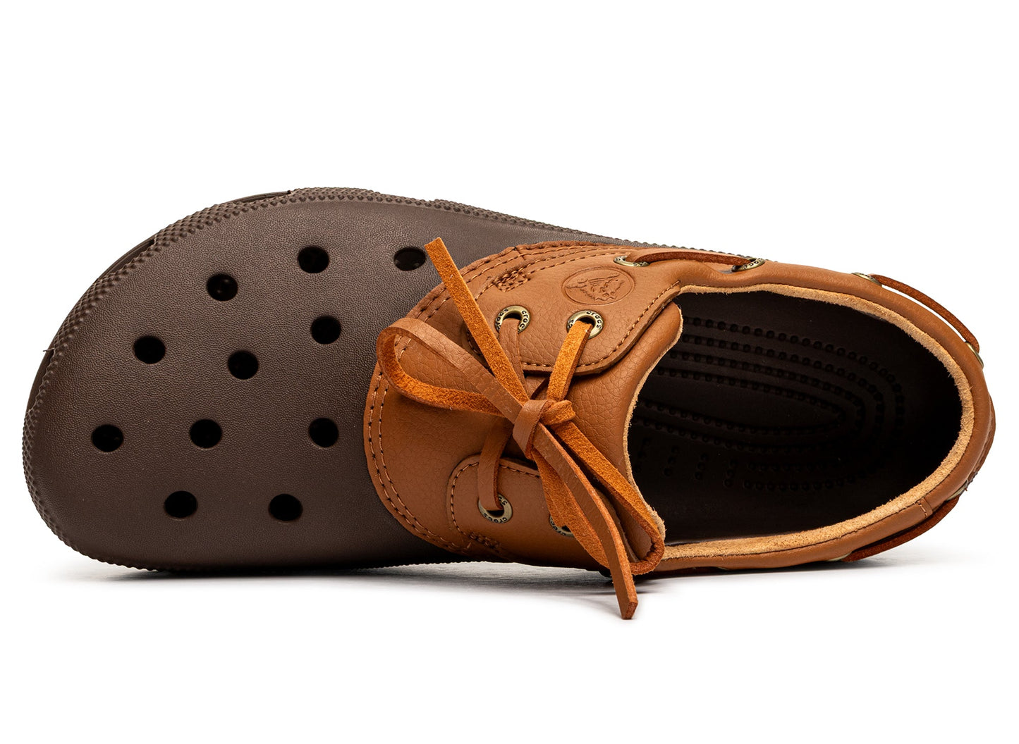 Crocs Classic Boat Shoe Coffee Cognac