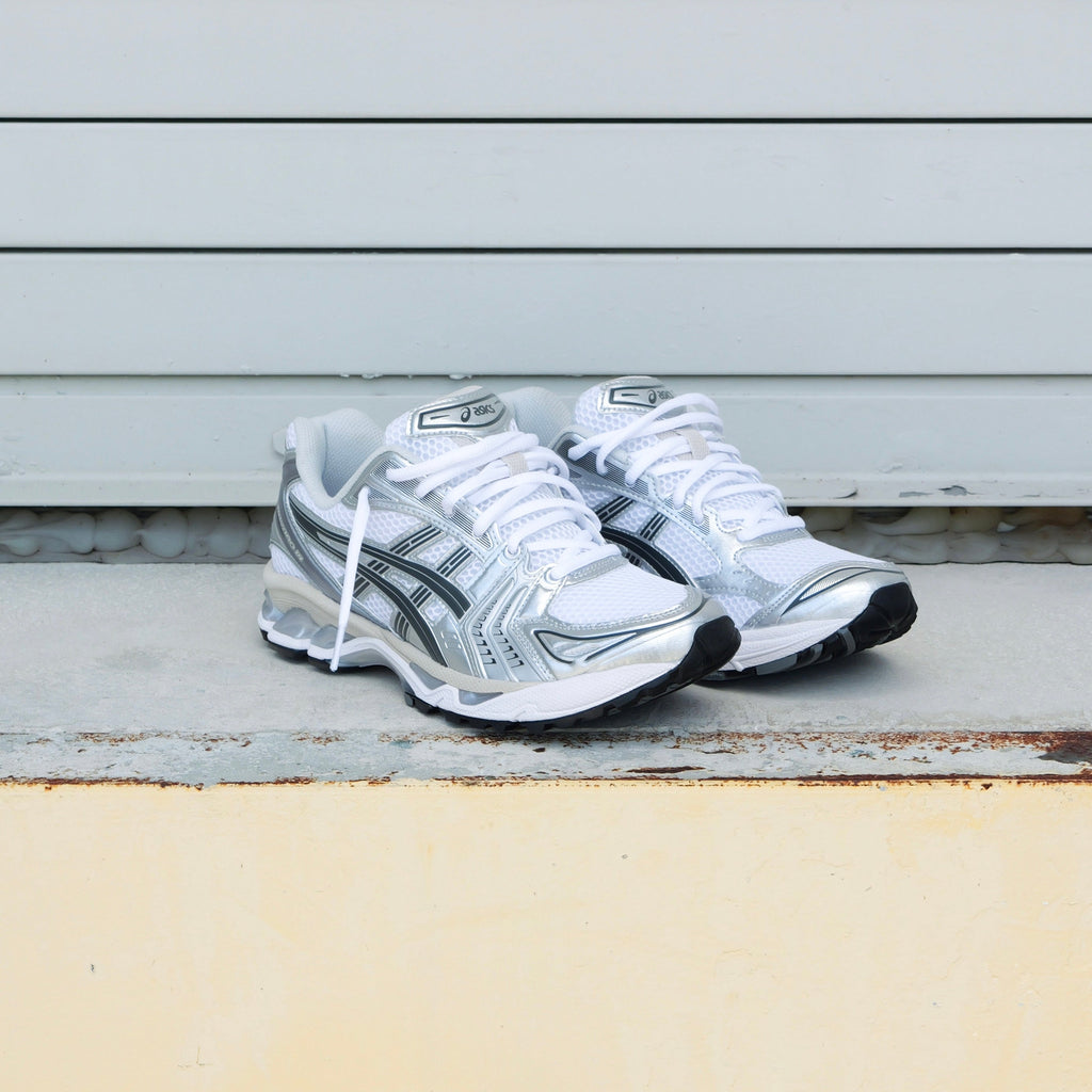 Mens Asics Gel-Kayano 14 (White/Graphite Grey)