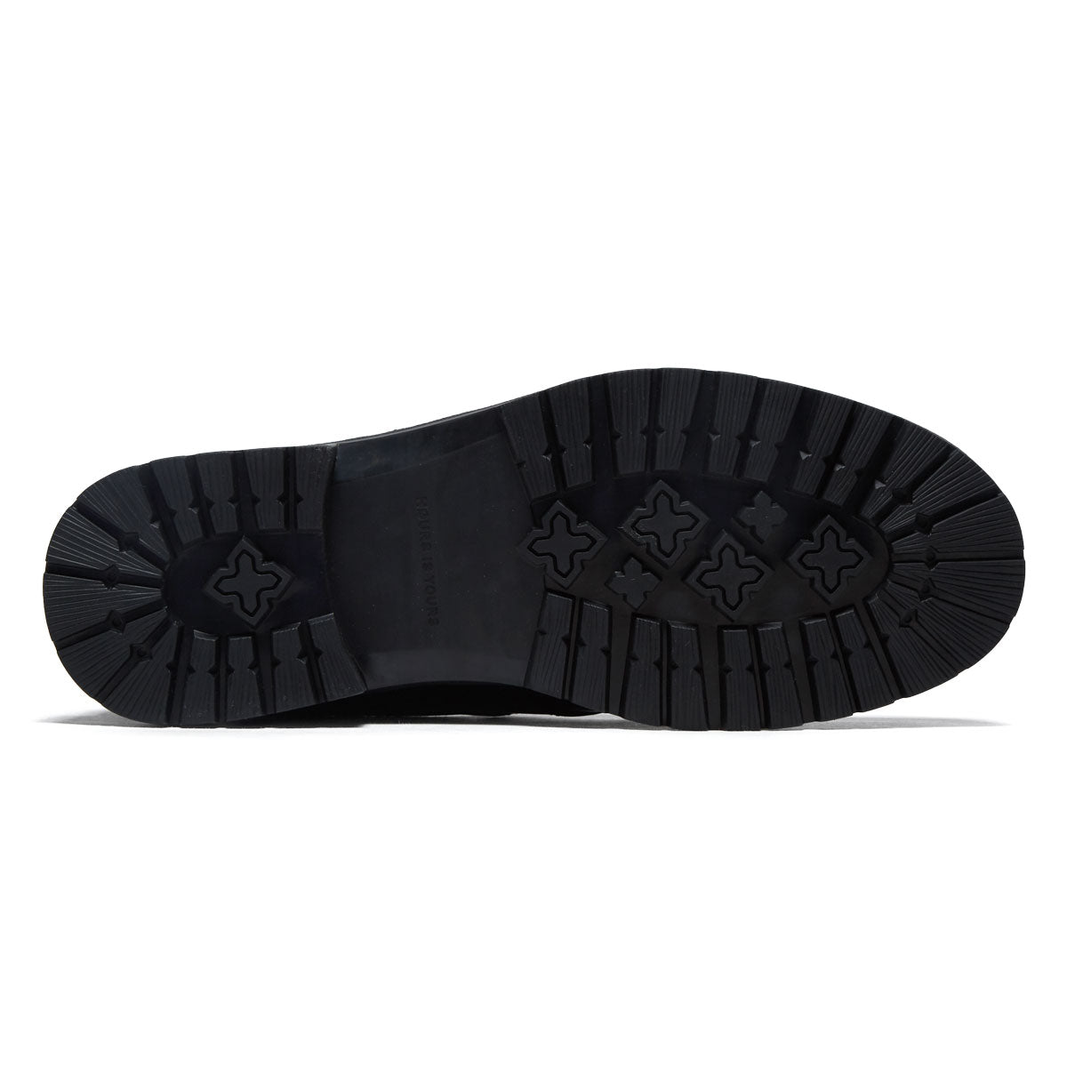 Hours Is Yours Cohiba PD Lug Loafer Shoes - Black
