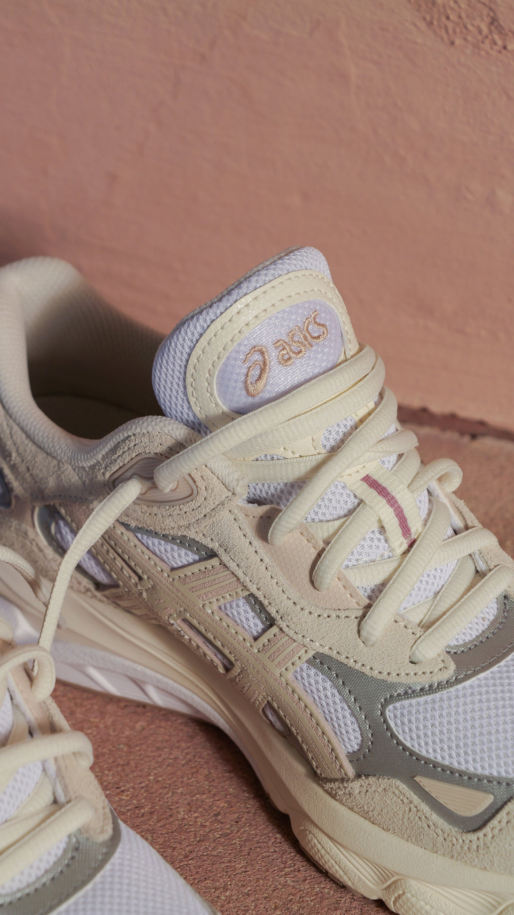 Mens Asics Gel-NYC 2.0 (White/Cream)