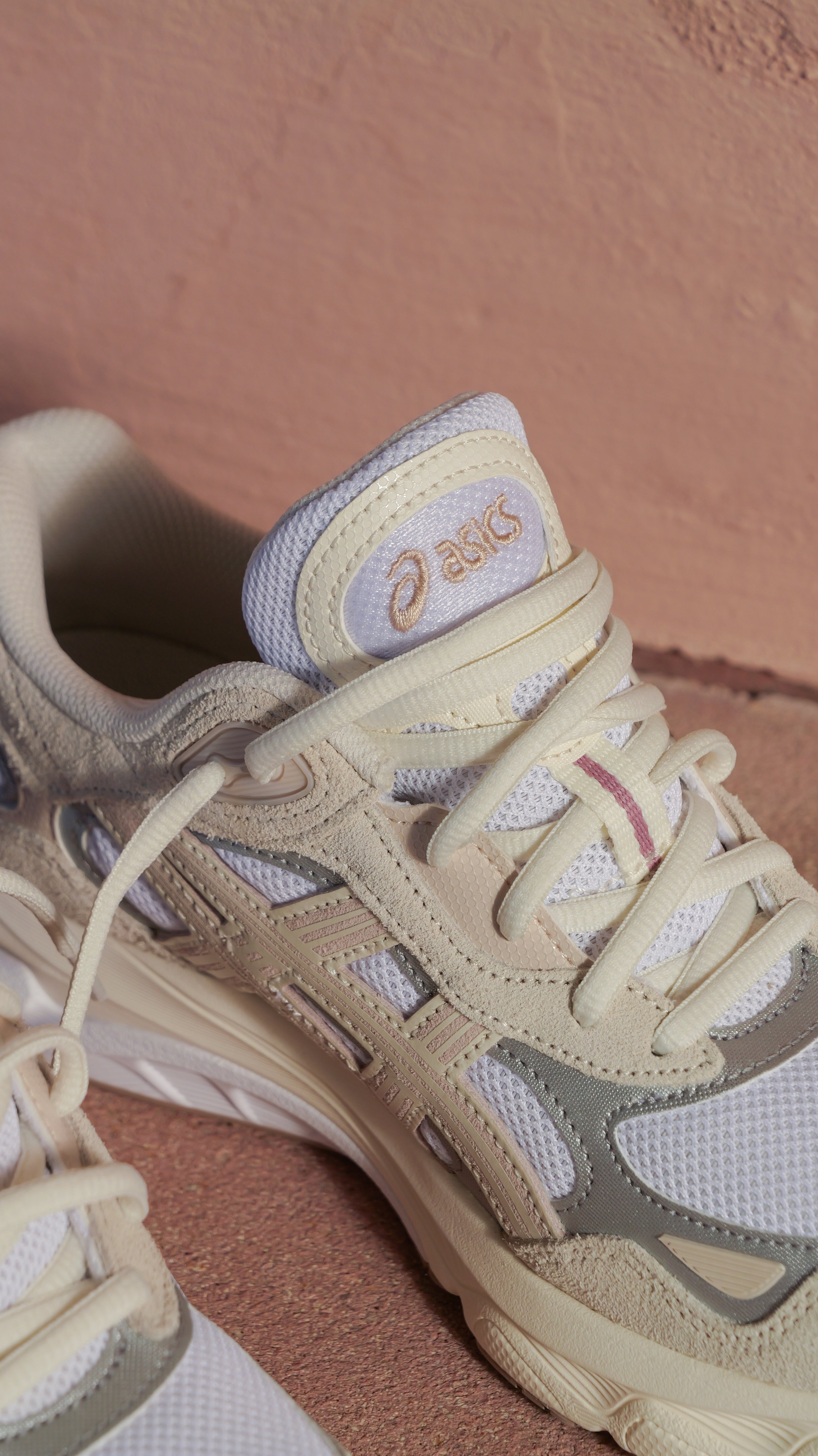 Mens Asics Gel-NYC 2.0 (White/Cream)