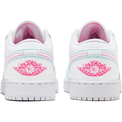 Big Kids' Air Jordan 1 Low  "Aurora Green"
