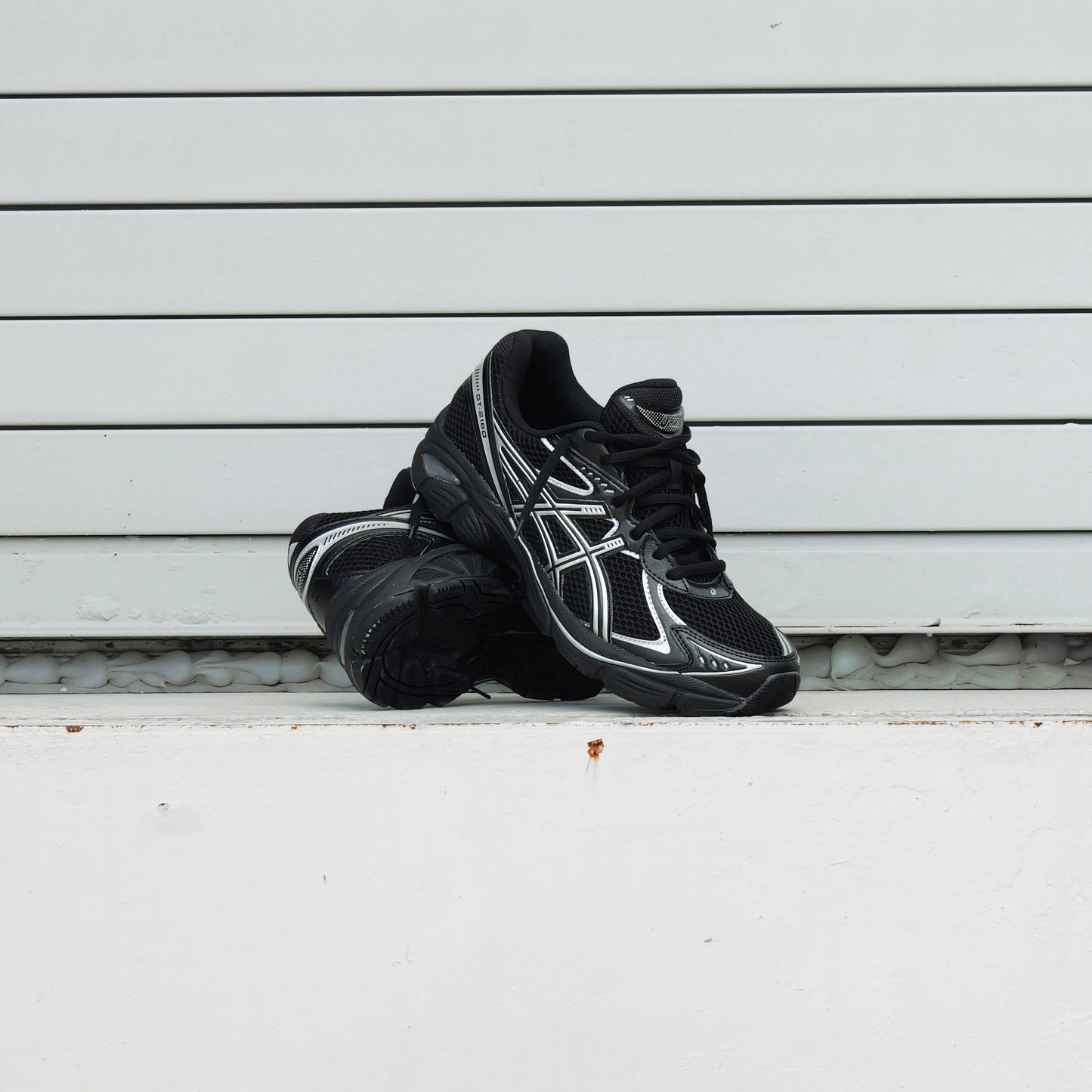 Mens Asics GT-2160 (Black/Pure Silver)