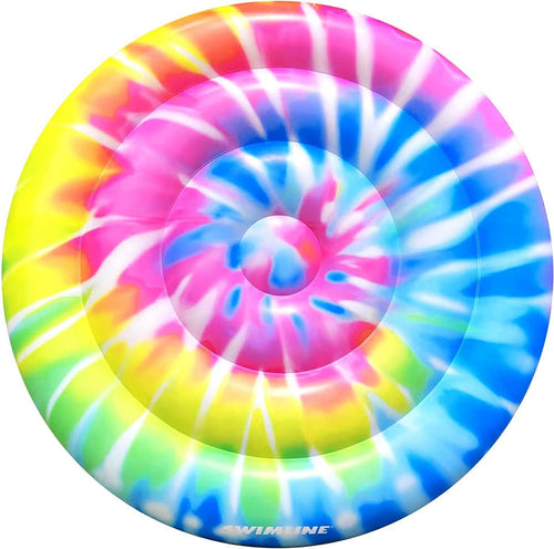 72" Spiral Tie Dye Island Float