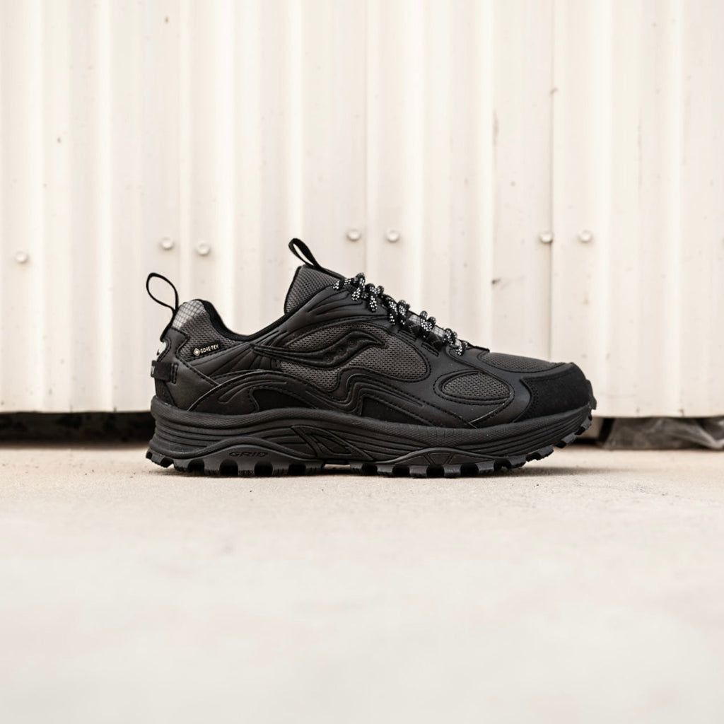 Mens Saucony Grid Aura GTX (Black)