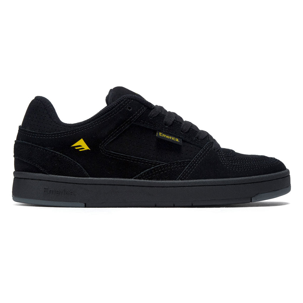 Emerica Mute Shoes - Black/Yellow/Black