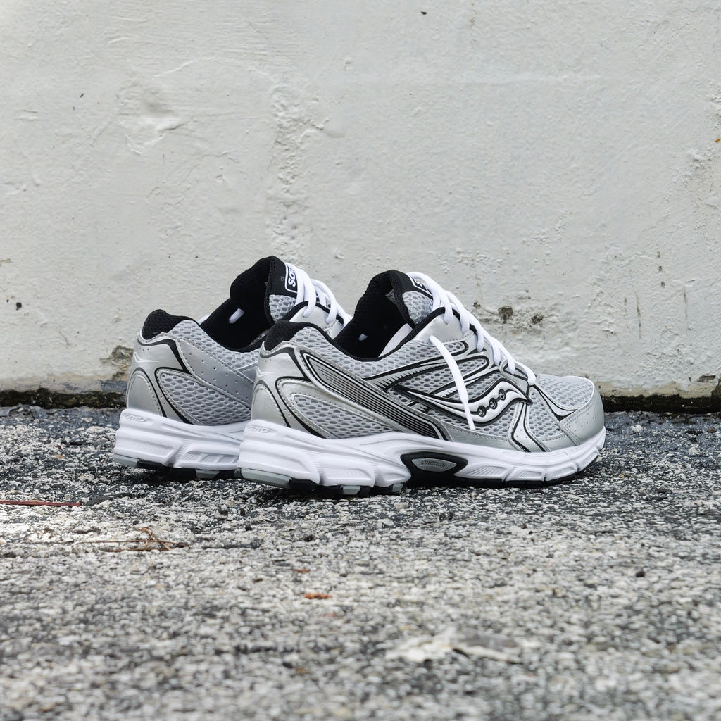 Mens Saucony Ride Millennium (Silver/Black)