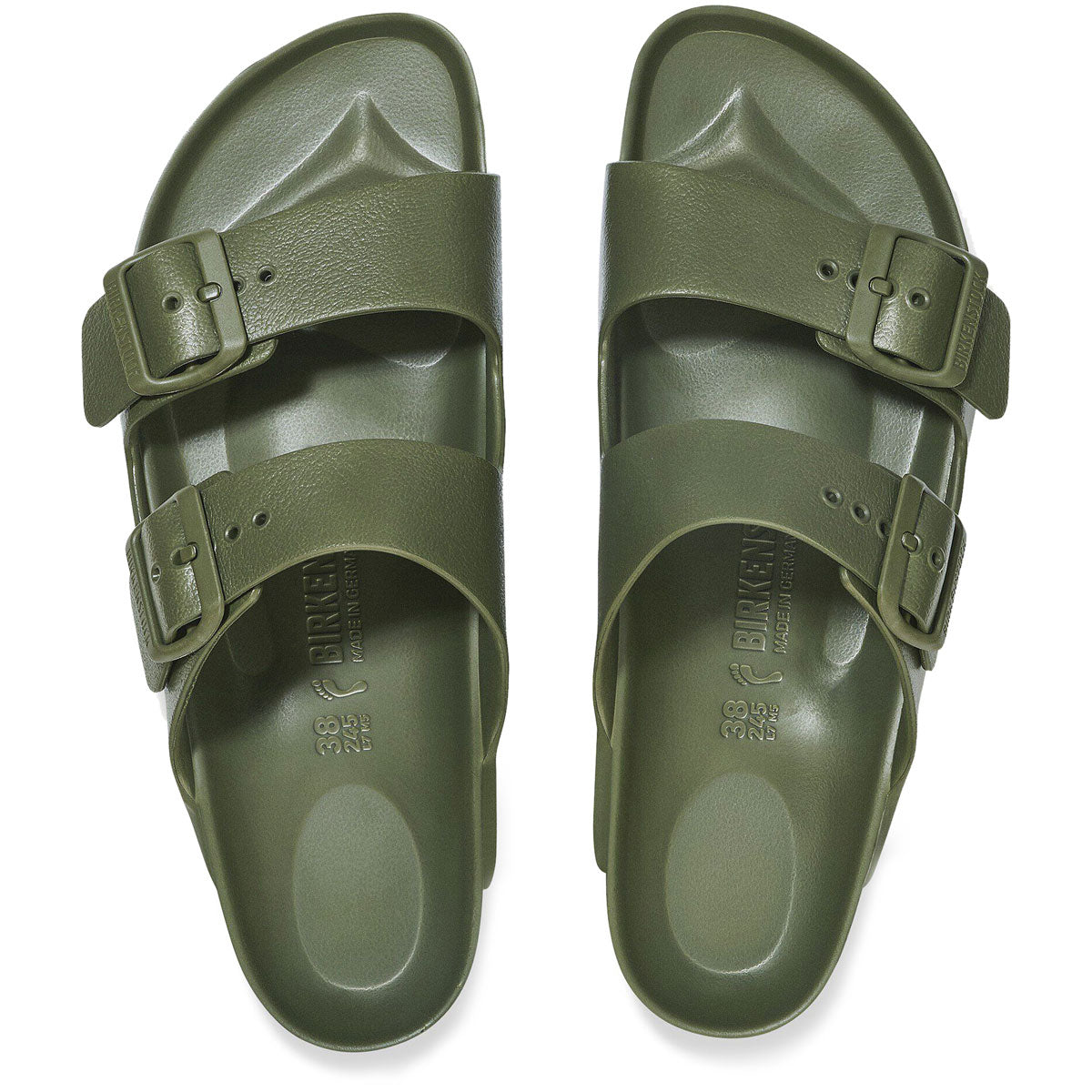 Birkenstock Womens Arizona EVA Sandals - Khaki