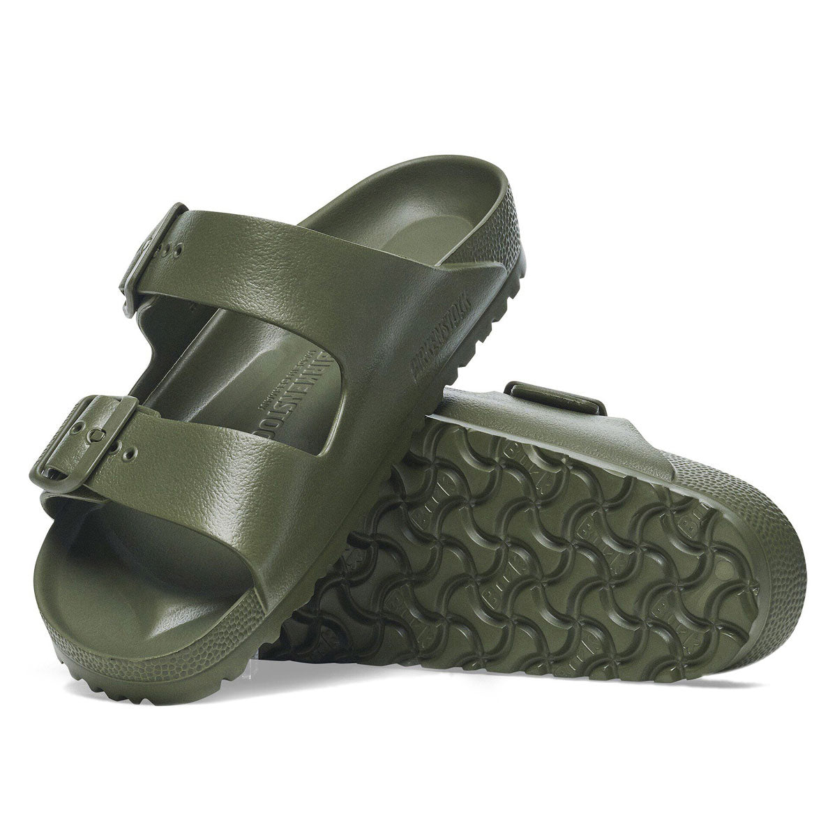 Birkenstock Womens Arizona EVA Sandals - Khaki