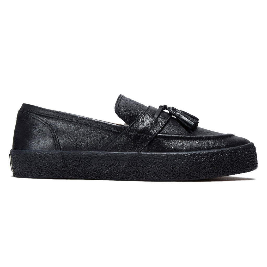 Last Resort AB VM005 Loafer Shoes - Ostritch Black/Black