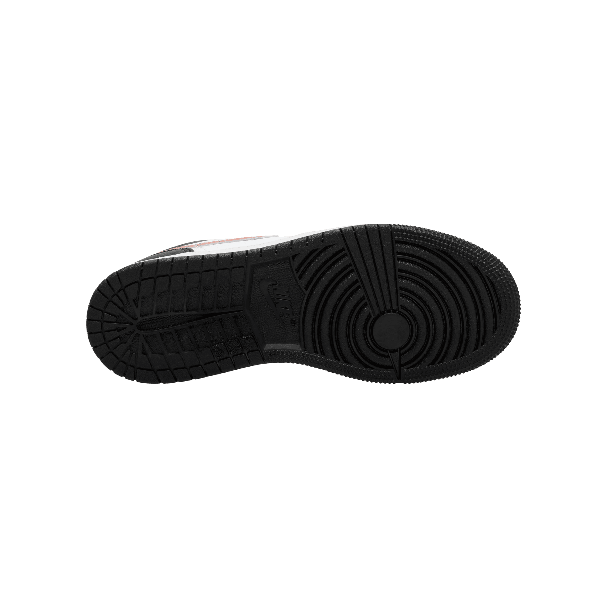 Big Kids' Air Jordan 1 Low "Black Rust Pink"