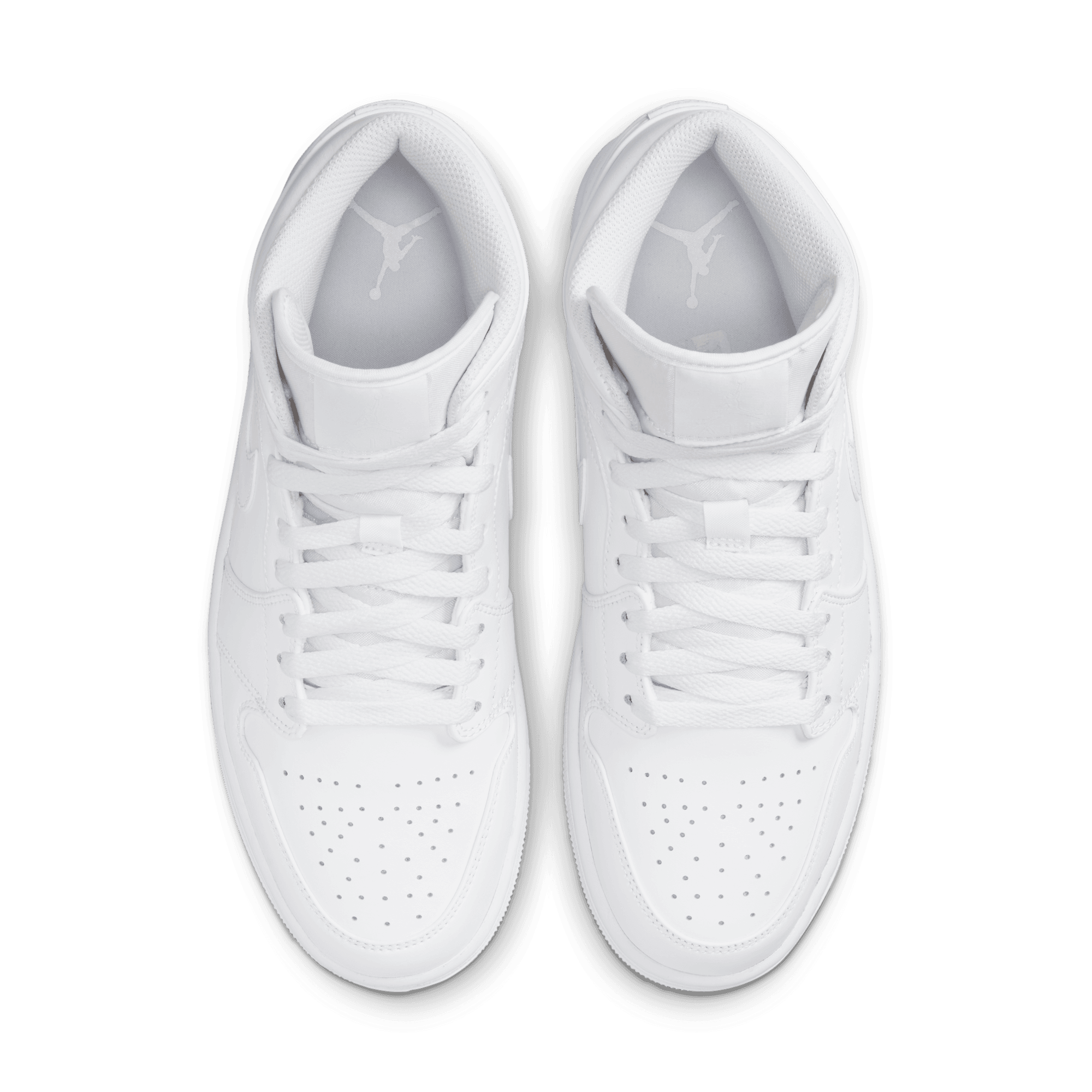 Men's Air Jordan 1 Mid "Triple White"