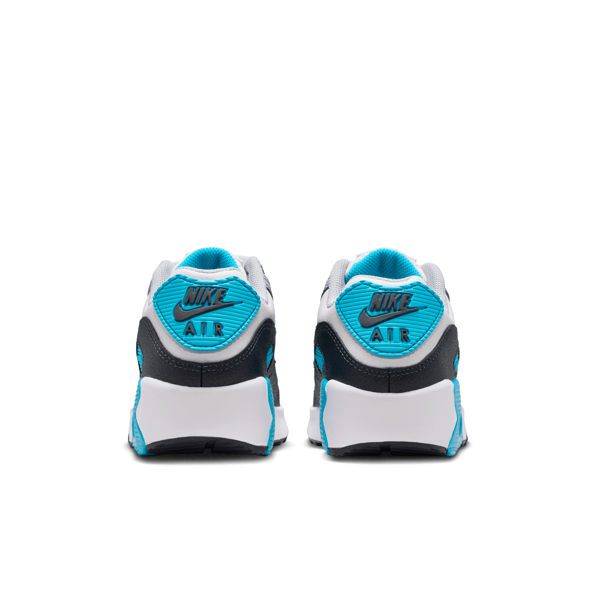 Big Kids’ Nike Air Max 90 LTR "Platinum Tint Blue Lightning"