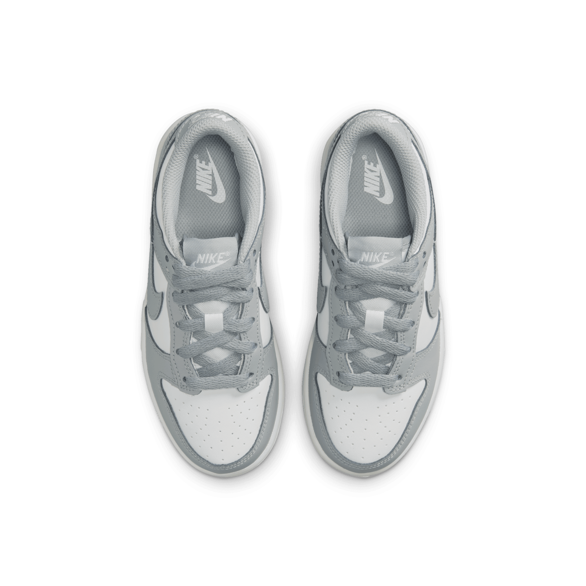 Little Kids' Nike Dunk Low "Light Smoke Grey"