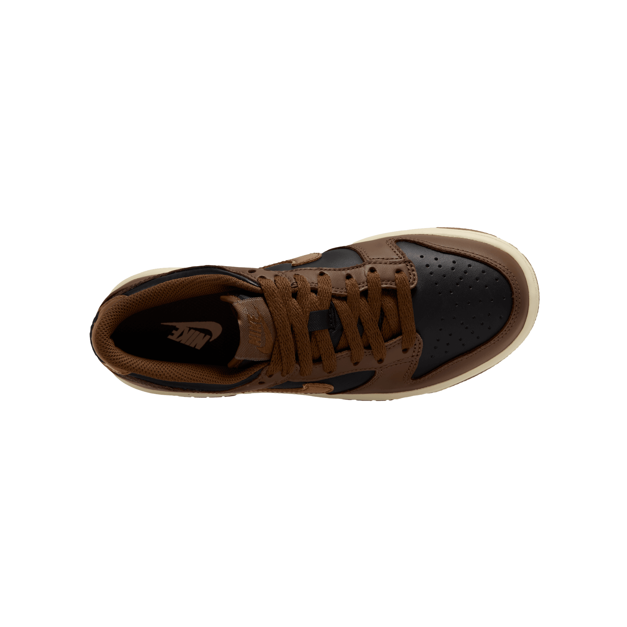 Big Kids' Nike Dunk Low "Brown Black"