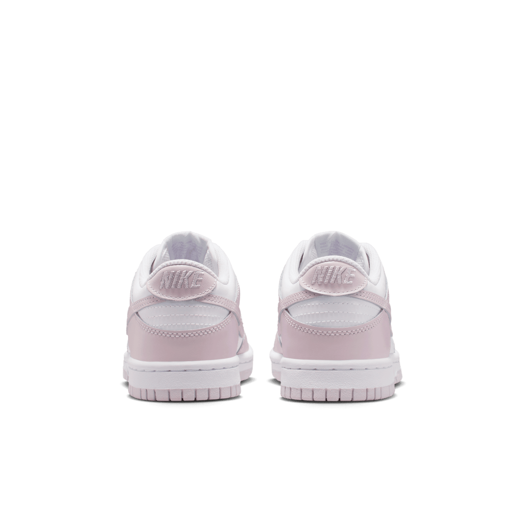 Big Kids' Nike Dunk Low "White Light Violet"