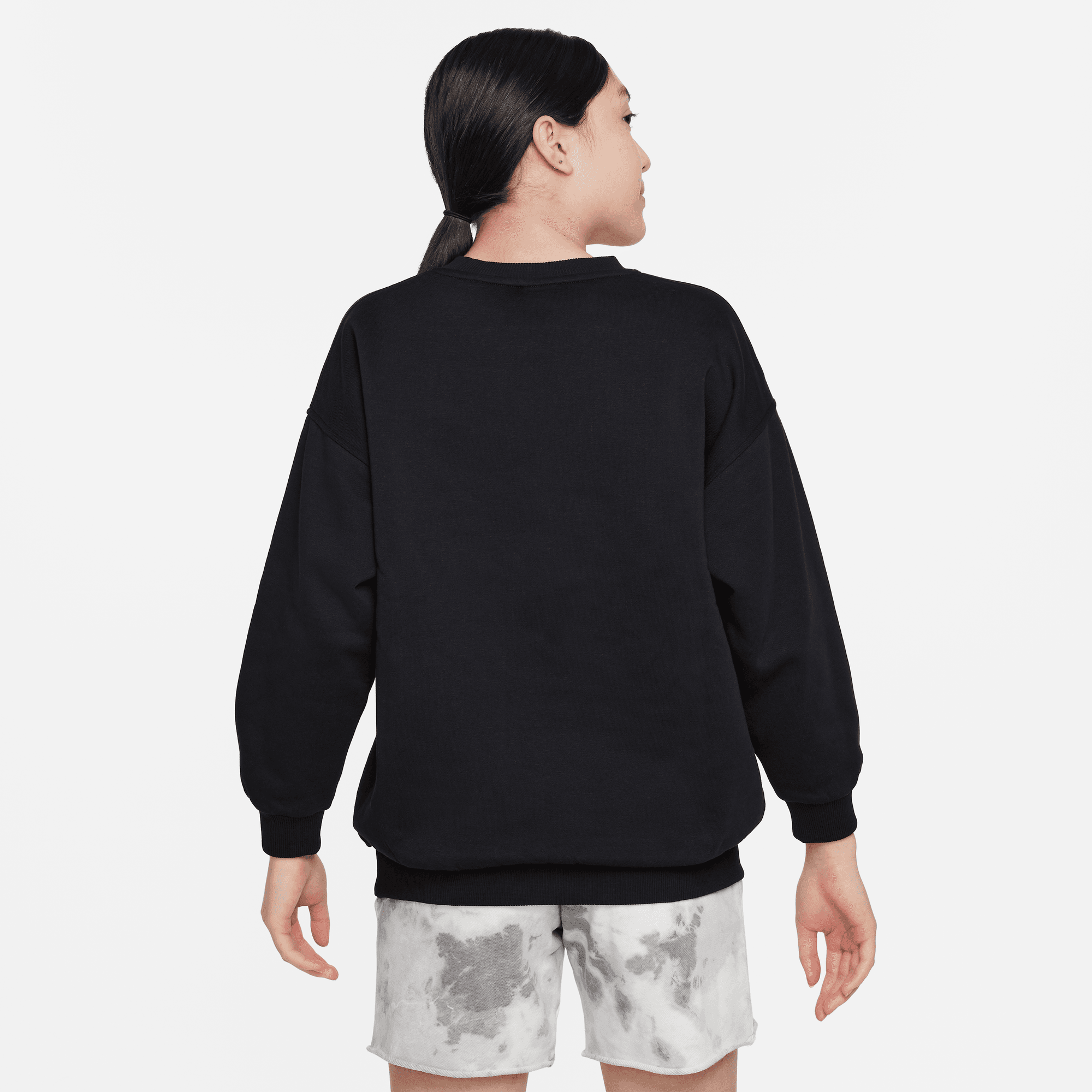 Big Kids' Nike Sportswear Club Fleece Oversized Sweatshirt