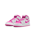 Big Kids' Air Jordan 1 Mid "Fire Pink"